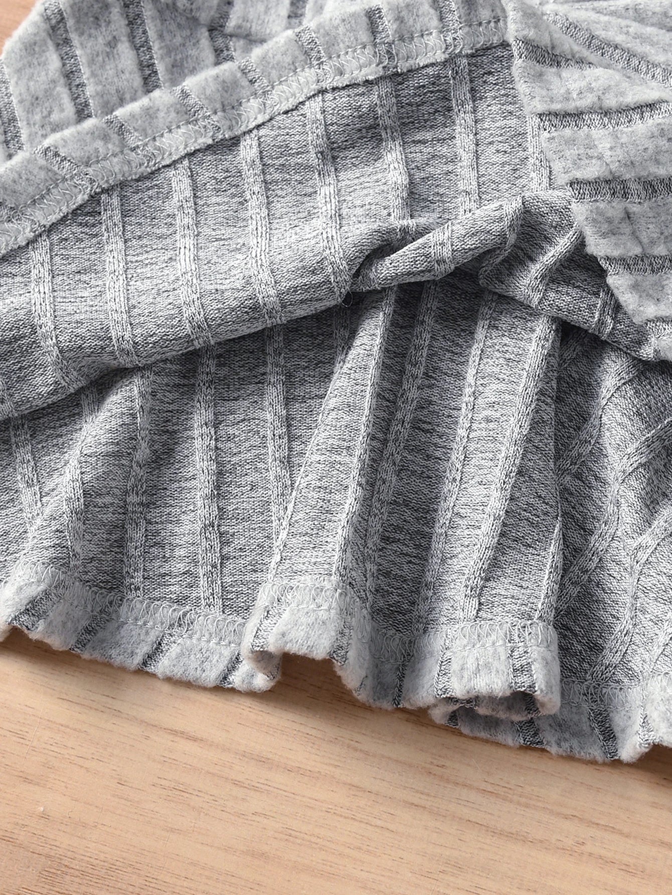 Girls' Long-Sleeved Bow Outfit