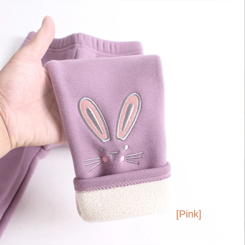 Girls Winter Cat Leggings