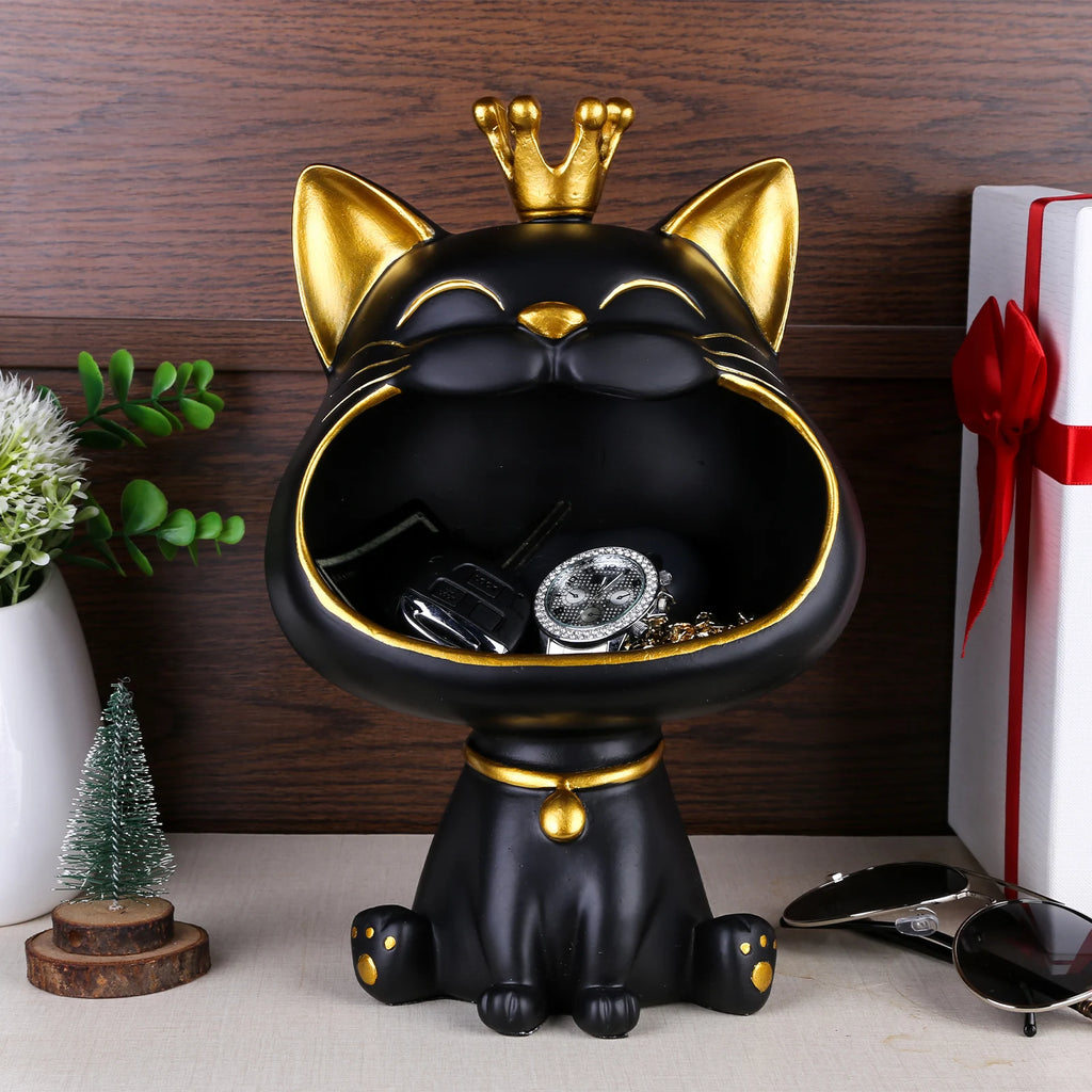 Lucky Kitty Statue Decoration