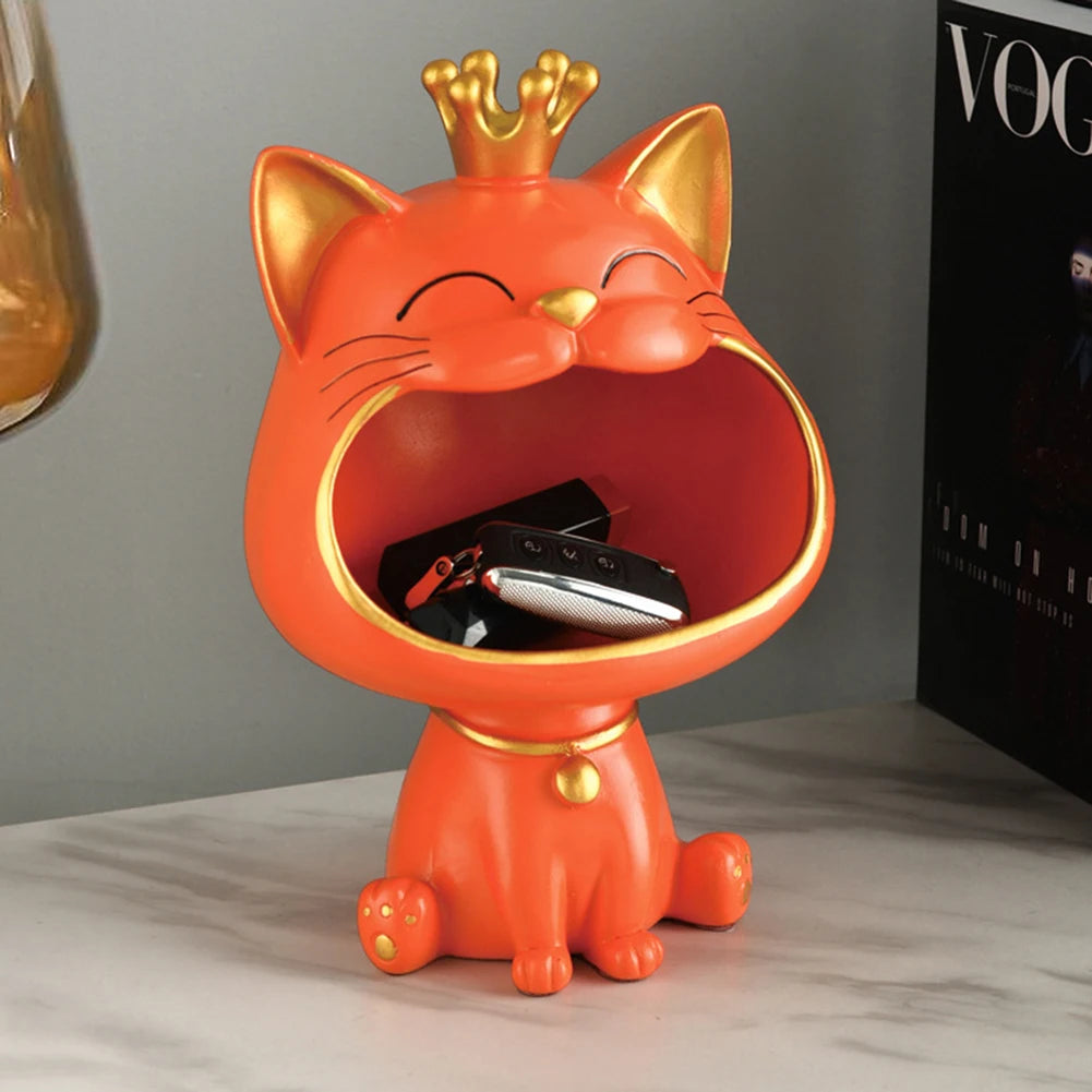 Lucky Kitty Statue Decoration