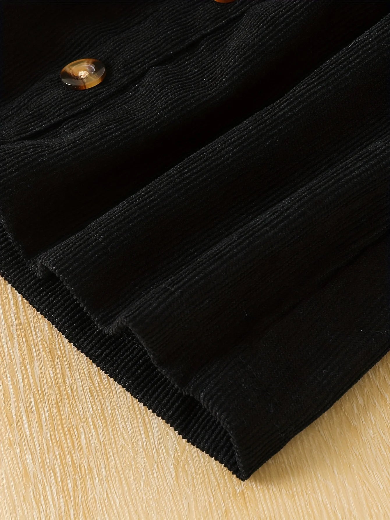 Love Print Long Sleeve W/ Black Skirt Set