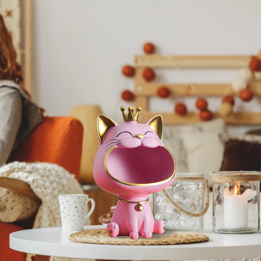 Lucky Kitty Statue Decoration