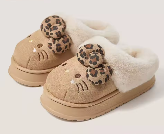 Winter Hello Kitty Slippers