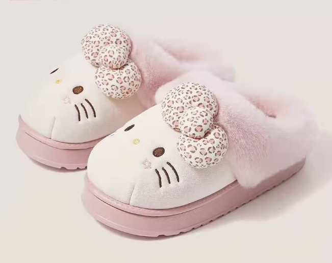 Winter Hello Kitty Slippers