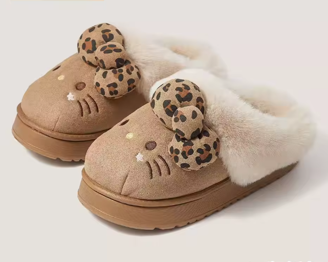 Winter Hello Kitty Slippers